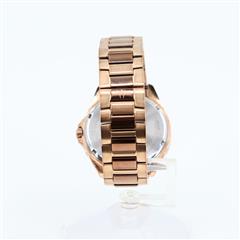 Bulova Crystal Quartz Gemmed Rose Gold Stainless Steel Watch